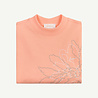 Ampère peter emb. mockneck sweat - peach nectar Ampère peter emb. mockneck sweat - peach nectar