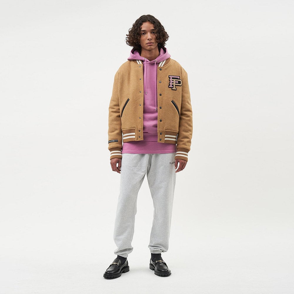 純正一掃 holk varsity jacket camel radimmune.com