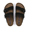 Birkenstock arizona sfb suede narrow - black Birkenstock arizona sfb suede narrow - black