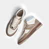 Filling Pieces Mid Ace Spin Sneaker - Grey Filling Pieces Mid Ace Spin Sneaker - Grey
