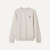 Libertine Libertine society refill sweat 1867 - ecru melange Libertine Libertine society refill sweat 1867 - ecru melange