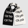 Arte Antwerp Alex Allover Scarf - Black White Arte Antwerp Alex Allover Scarf - Black White