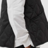 Taion Military Zip V-Neck Vest - Black Taion Military Zip V-Neck Vest - Black