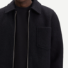 Samsoe Samsoe Hannes 14612 Full Zip - Black Samsoe Samsoe Hannes 14612 Full Zip - Black