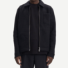 Samsoe Samsoe Hannes 14612 Full Zip - Black Samsoe Samsoe Hannes 14612 Full Zip - Black