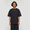 Róhe Short Sleeve Logo Sweatshirt - Black Róhe Short Sleeve Logo Sweatshirt - Black