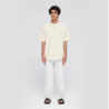 Róhe Logo Oversized T-shirt - Cream Róhe Logo Oversized T-shirt - Cream