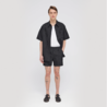 Róhe Flower Shorts - Black Jacquard Róhe Flower Shorts - Black Jacquard