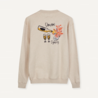 Libertine Libertine Society Umami 1867 Sweat - Ecru Melange Libertine Libertine Society Umami 1867 Sweat - Ecru Melange