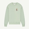 Ampère Peter Mock Neck Sweat - Frosty Green Ampère Peter Mock Neck Sweat - Frosty Green
