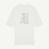 Ampère August Balcony Embroidery Tee - White Ampère August Balcony Embroidery Tee - White