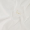 Ampère August Balcony Embroidery Tee - White Ampère August Balcony Embroidery Tee - White