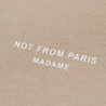 Drôle de Monsieur Le Sweatshirt NFPM - Mastic Drôle de Monsieur Le Sweatshirt NFPM - Mastic