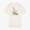 Green Backprint Sea Tee - Coconut Milk Green Backprint Sea Tee - Coconut Milk