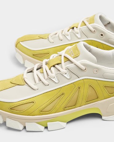 Filling Pieces Pace Radar Sneaker - Lime Filling Pieces Pace Radar Sneaker - Lime