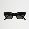 Memphis x Black Sunglasses - Green Solid Lens Memphis x Black Sunglasses - Green Solid Lens