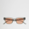 Memphis x Grey Sunglasses - Orange Solid Lens Memphis x Grey Sunglasses - Orange Solid Lens