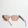 Memphis x Grey Sunglasses - Orange Solid Lens Memphis x Grey Sunglasses - Orange Solid Lens