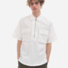 Norse Projects Ivan Cordura Tab Series Shirt - White Norse Projects Ivan Cordura Tab Series Shirt - White