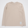 Norse Projects Holger Tab Series Reflective LS Tee - Light Khaki Norse Projects Holger Tab Series Reflective LS Tee - Light Khaki