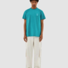 Arte Antwerp Taut Embroi Logo Tee - Lake Blue Arte Antwerp Taut Embroi Logo Tee - Lake Blue
