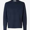 Samsoe Samsoe Gunan 10490 Crew Neck - Sky Captain Samsoe Samsoe Gunan 10490 Crew Neck - Sky Captain