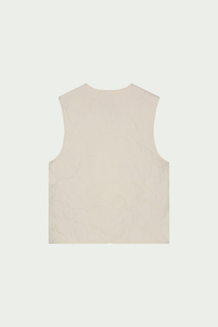 Ampère Fedde Quilted Vest - Whisper White Ampère Fedde Quilted Vest - Whisper White