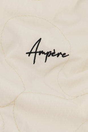 Ampère Fedde Quilted Vest - Whisper White Ampère Fedde Quilted Vest - Whisper White