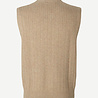 Samsoe Samsoe Austin 14630 Sleeveless Vest - Oatmeal Samsoe Samsoe Austin 14630 Sleeveless Vest - Oatmeal