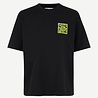 Samsoe Samsoe Gone 11725 Fishing Uni Tees - Black Samsoe Samsoe Gone 11725 Fishing Uni Tees - Black