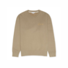 Norse Projects Arne Chain Stitch Logo Sweat - Utility Khaki Norse Projects Arne Chain Stitch Logo Sweat - Utility Khaki