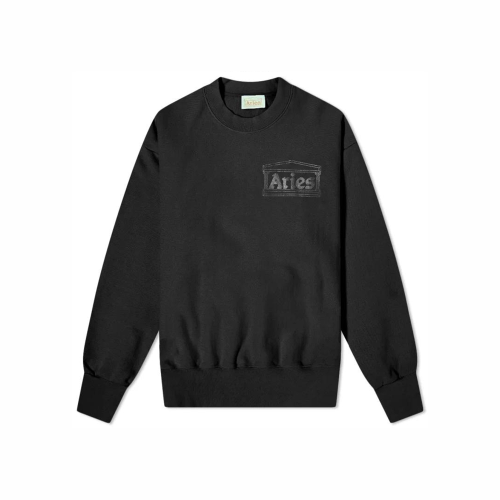 Premium Temple Sweat - Black  About Lifestyle for men - ABOUTLIFESTYLE