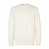 Samsoe Samsoe Alts Crew Neck Knit - Clear Cream Samsoe Samsoe Alts Crew Neck Knit - Clear Cream