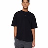Róhe Oversized Logo Tee - Noir Róhe Oversized Logo Tee - Noir