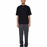 Róhe Oversized Logo Tee - Noir Róhe Oversized Logo Tee - Noir