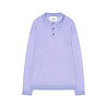 Nanushka Ziast LS Polo Shirt - Lilac Nanushka Ziast LS Polo Shirt - Lilac