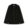 Nanushka Almar LS Stripe Shirt - Dark Khaki|Lilac Nanushka Almar LS Stripe Shirt - Dark Khaki|Lilac
