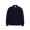Norse Projects Marco Merino Wool Polo - Dark Navy Norse Projects Marco Merino Wool Polo - Dark Navy