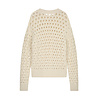 Ampère Magdalena Openwork Knit - White Ampère Magdalena Openwork Knit - White