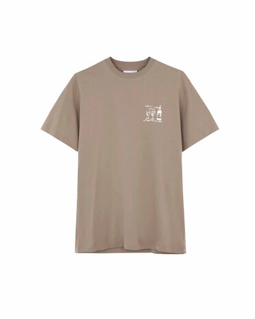 Libertine Libertine Beat L'Esprit 1868 Tee - Taupe Libertine Libertine Beat L'Esprit 1868 Tee - Taupe