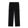 Drôle de Monsieur Le Pantalon Cargo Flanelle - Black Drôle de Monsieur Le Pantalon Cargo Flanelle - Black