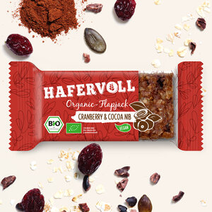 HAFERVOLL Cranberry & Cocoa Nib - 18er Box
