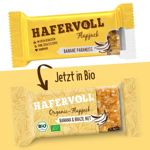 HAFERVOLL 6er Probierbox Banana & Brazil Nut