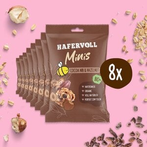 HAFERVOLL Cocoa Nib & Hazelnut - 8er Box