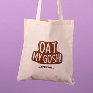 HAFERVOLL HAFERVOLL Jutebeutel "Oat my Gosh"