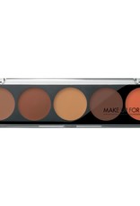 MUFE PALETTE CREME DE CAMOUGLAGE 5x2g  N4 Black / Black