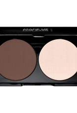 MUFE SCULPTING KIT MOD VISAGE 2x5,5g  BOIT NOIR N4 fonce / dark