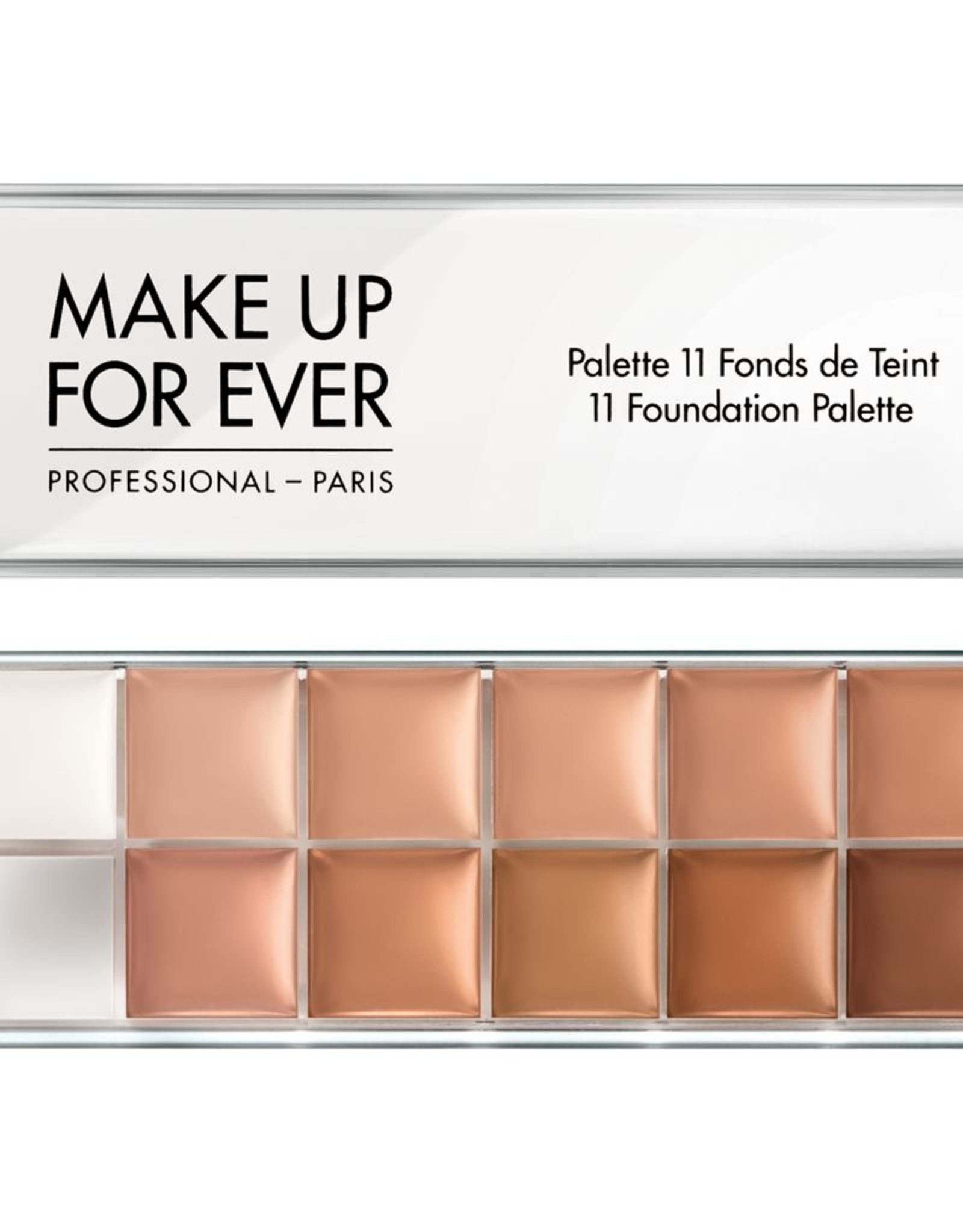 MUFE Palette 11 Fonds de teint / 11 Foundation Palette                                                       (MB 418)