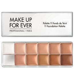 MUFE Palette 11 Fonds de teint / 11 Foundation Palette                                                       (MB 418)