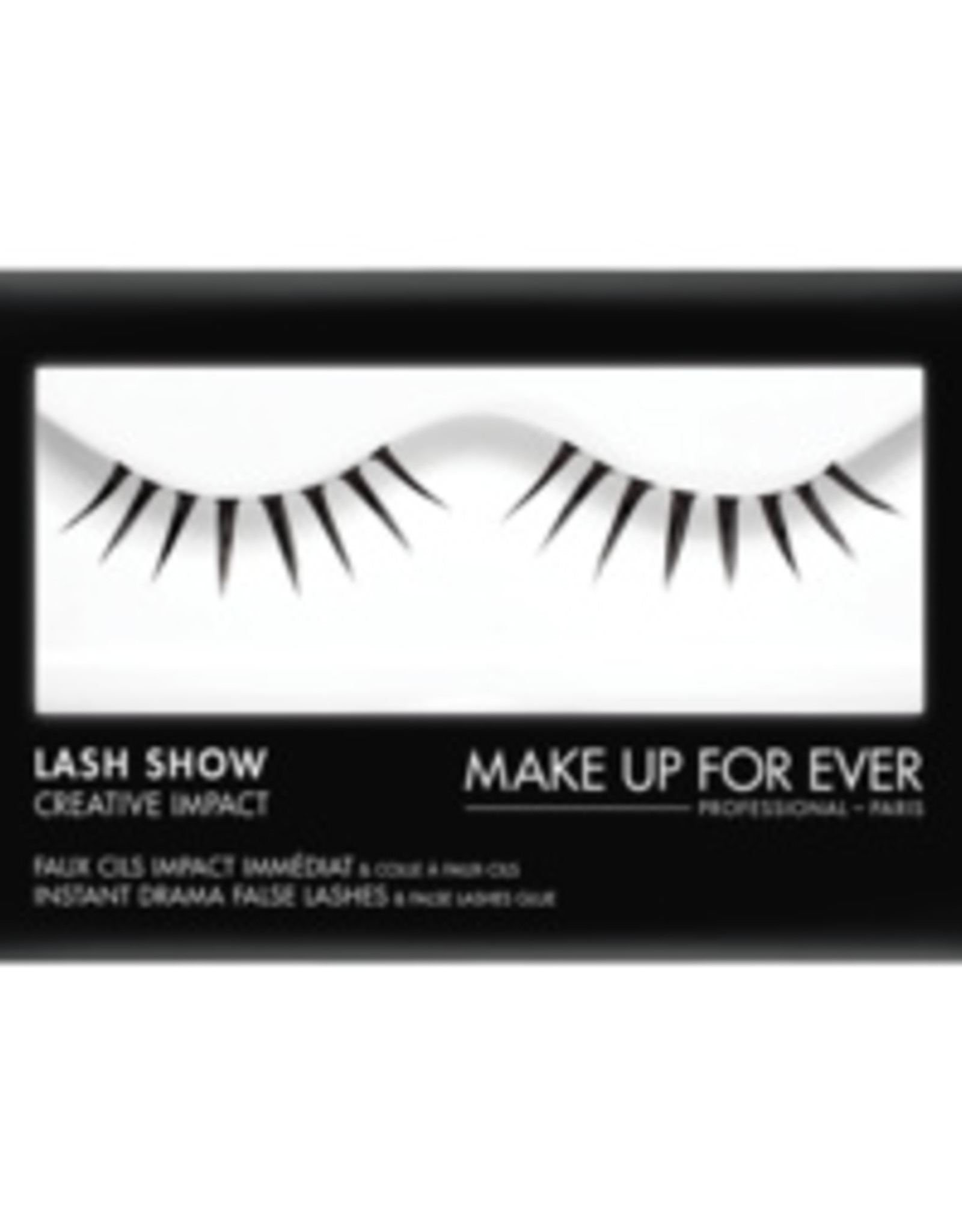 MUFE FAUX CILS LASH SHOW C-807<br />
IMPACT CREATIF / EXUBÉRANTS